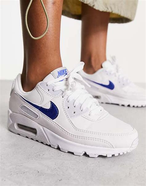 nike air vrtx lrt blauw wit|Blue Air Max 90 Shoes (3) .